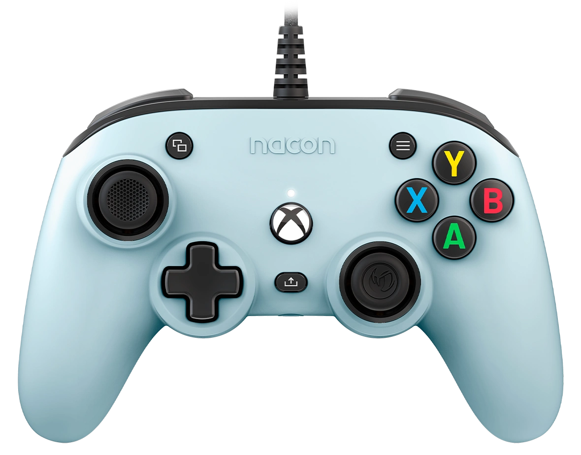 Manette Révolution Pro Compact Bleue pastel pour Xbox